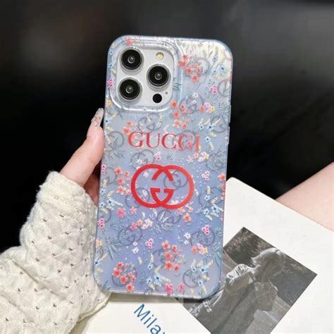 givenchy iphone case floral|Gucci phone case.